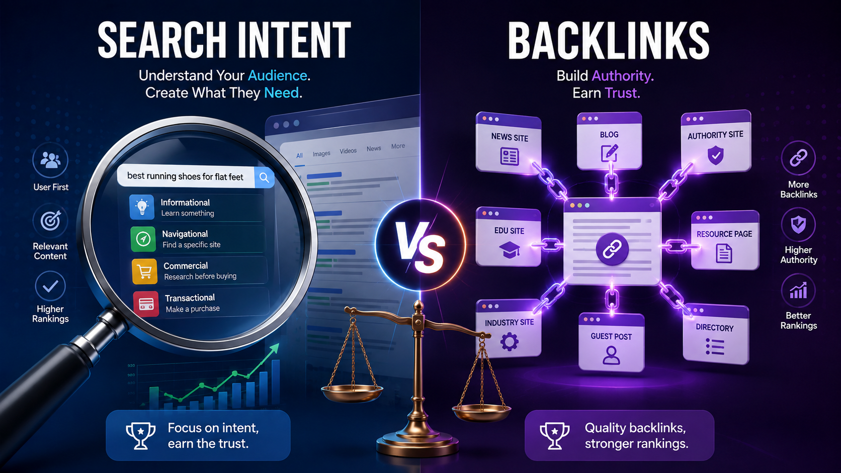 Search Intent vs Backlinks
