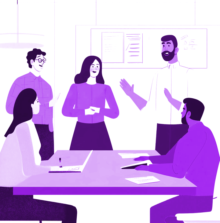 Business Meeting Illustration